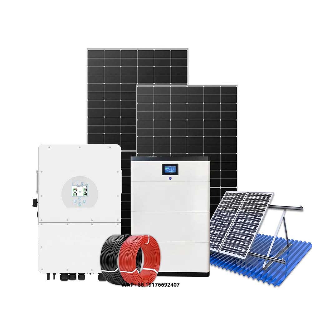 Inverter & solar panels